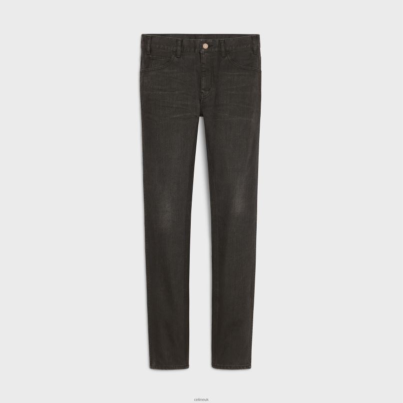 Skinny Jeans in Denim Vintage CELINE NB84T2002 Apparel Men